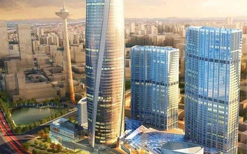 Tower T1 of Shenyang Huaqiang Jinlang City Plaza