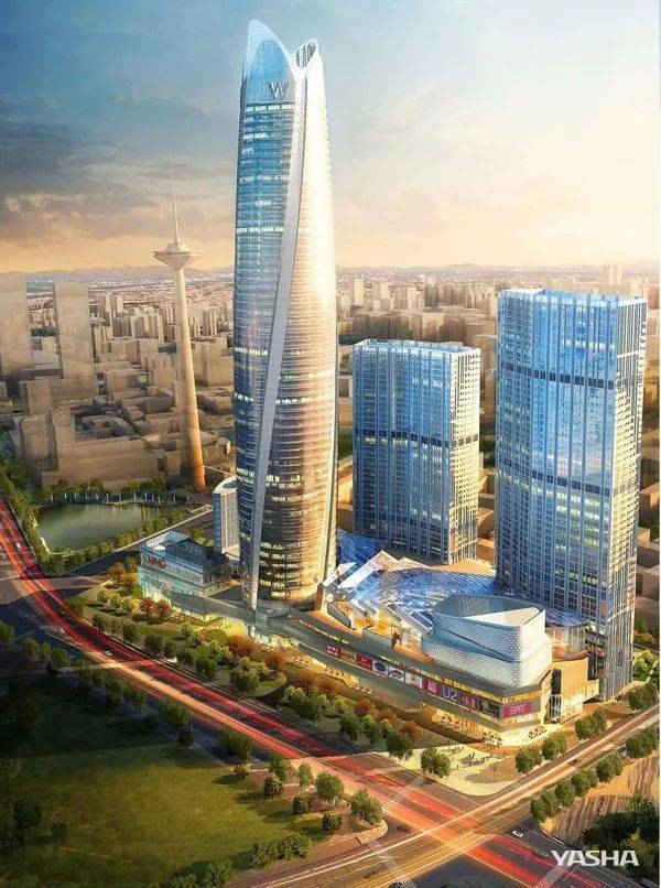 Tower T1 of Shenyang Huaqiang Jinlang City Plaza